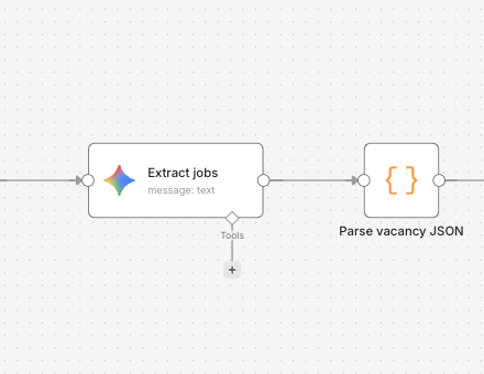 Extract jobs