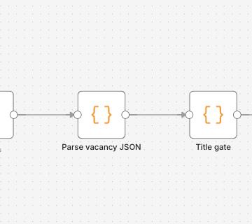 Parse vacancy JSON